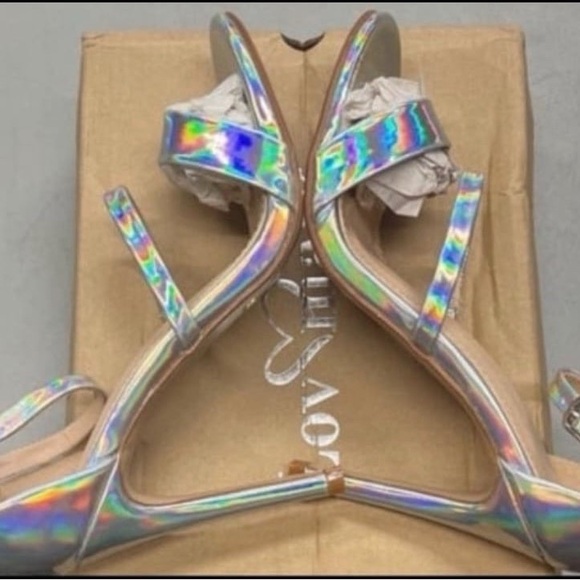 Love Women's Holographic Sandals - Picture 4 of 7